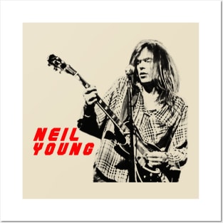 neil young visual art Posters and Art